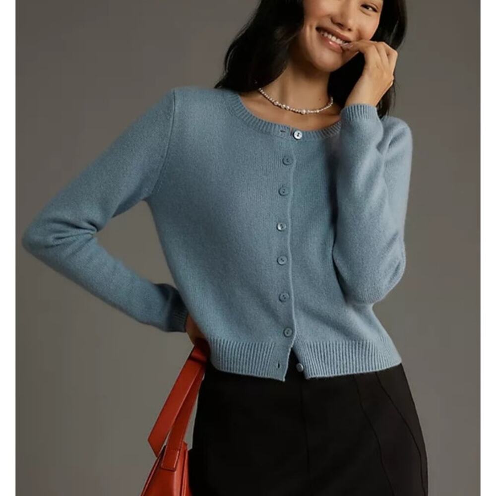 Reformation Clara Cashmere Cardigan Sweater